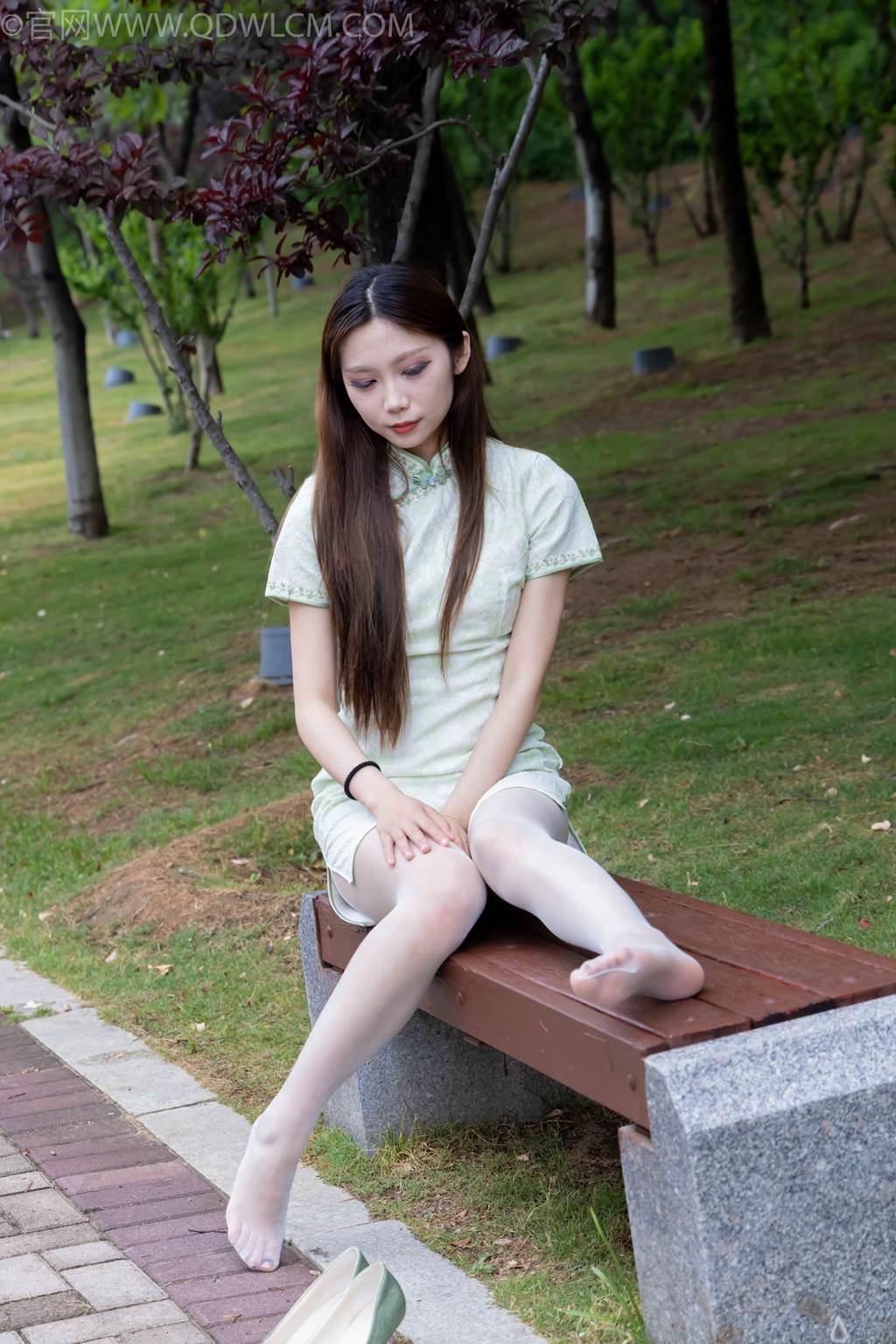 图片[31]-物恋传媒 NO.2477 泡泡-旗袍、高跟鞋、薄白丝[150P] – 速更版-美库