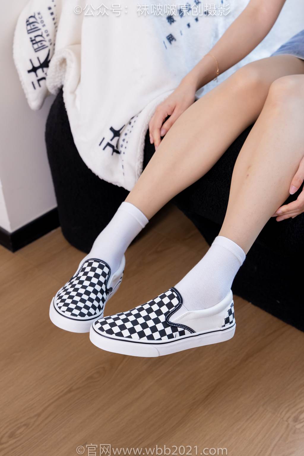 图片[25]-[BoBoSocks袜啵啵]NO.599 香菜-帆布鞋、白棉袜、薄肉丝[111P] – 速更版-美库