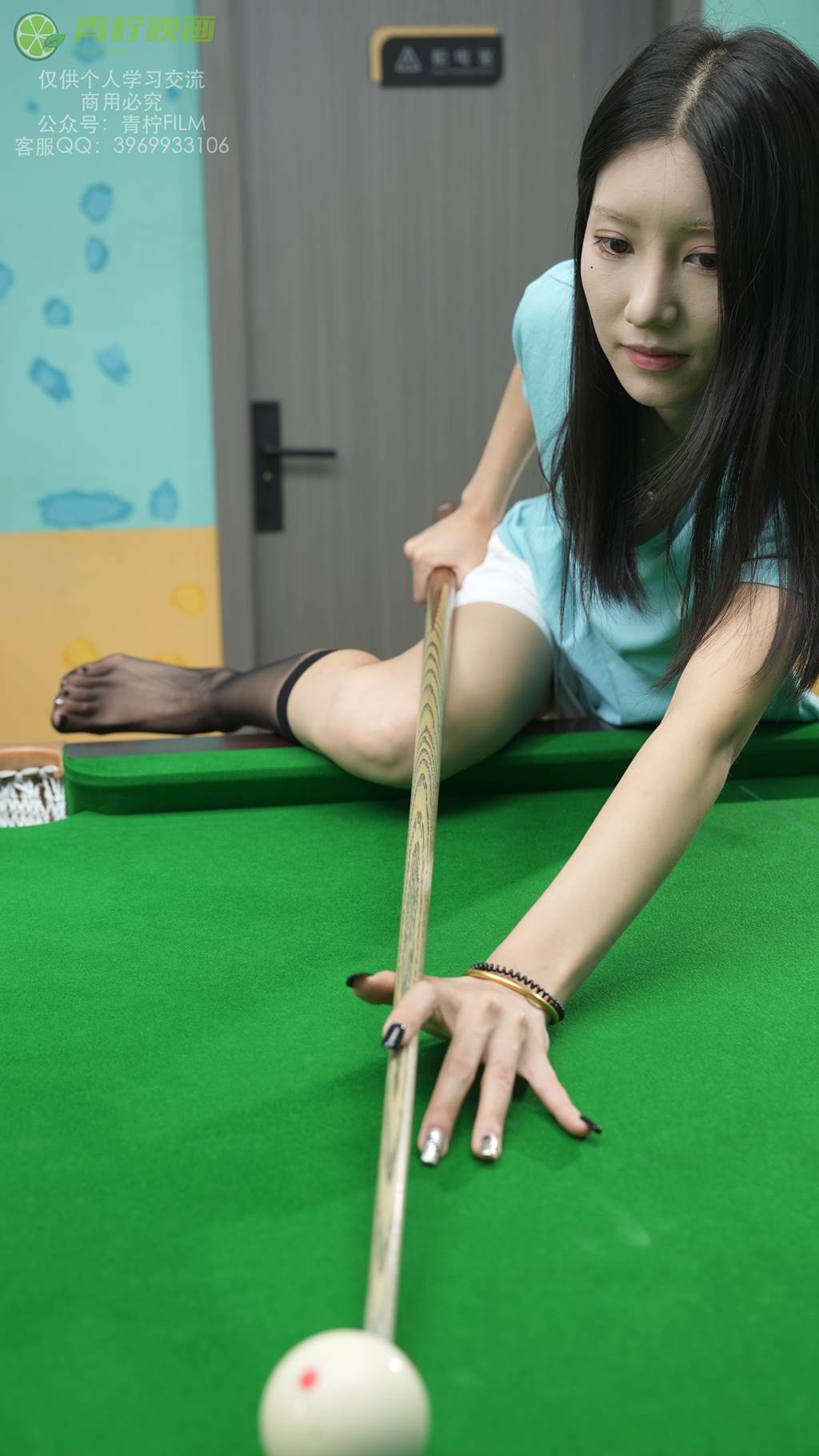 图片[35]-青柠映画 NO.016 – 芥末 打台球[198P] – 速更版-美库