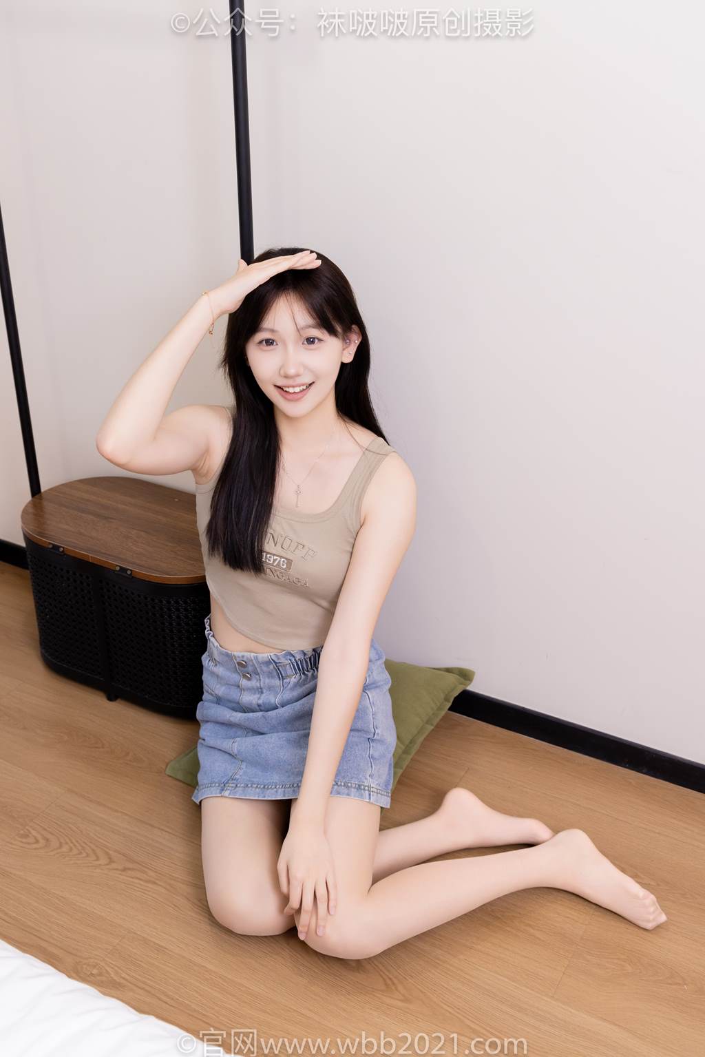 图片[40]-[BoBoSocks袜啵啵]NO.599 香菜-帆布鞋、白棉袜、薄肉丝[111P] – 速更版-美库