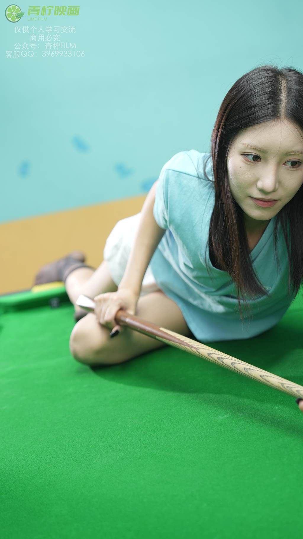 图片[57]-青柠映画 NO.016 – 芥末 打台球[198P] – 速更版-美库