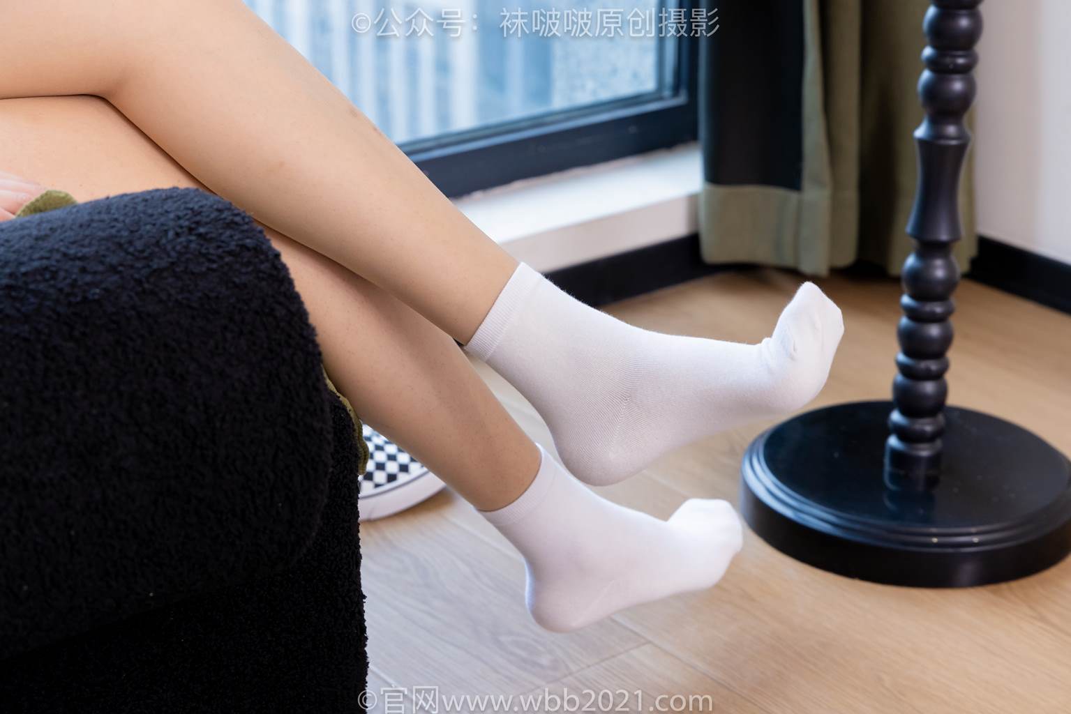 图片[45]-[BoBoSocks袜啵啵]NO.599 香菜-帆布鞋、白棉袜、薄肉丝[111P] – 速更版-美库