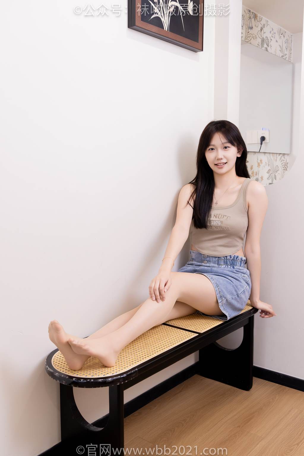 图片[48]-[BoBoSocks袜啵啵]NO.599 香菜-帆布鞋、白棉袜、薄肉丝[111P] – 速更版-美库