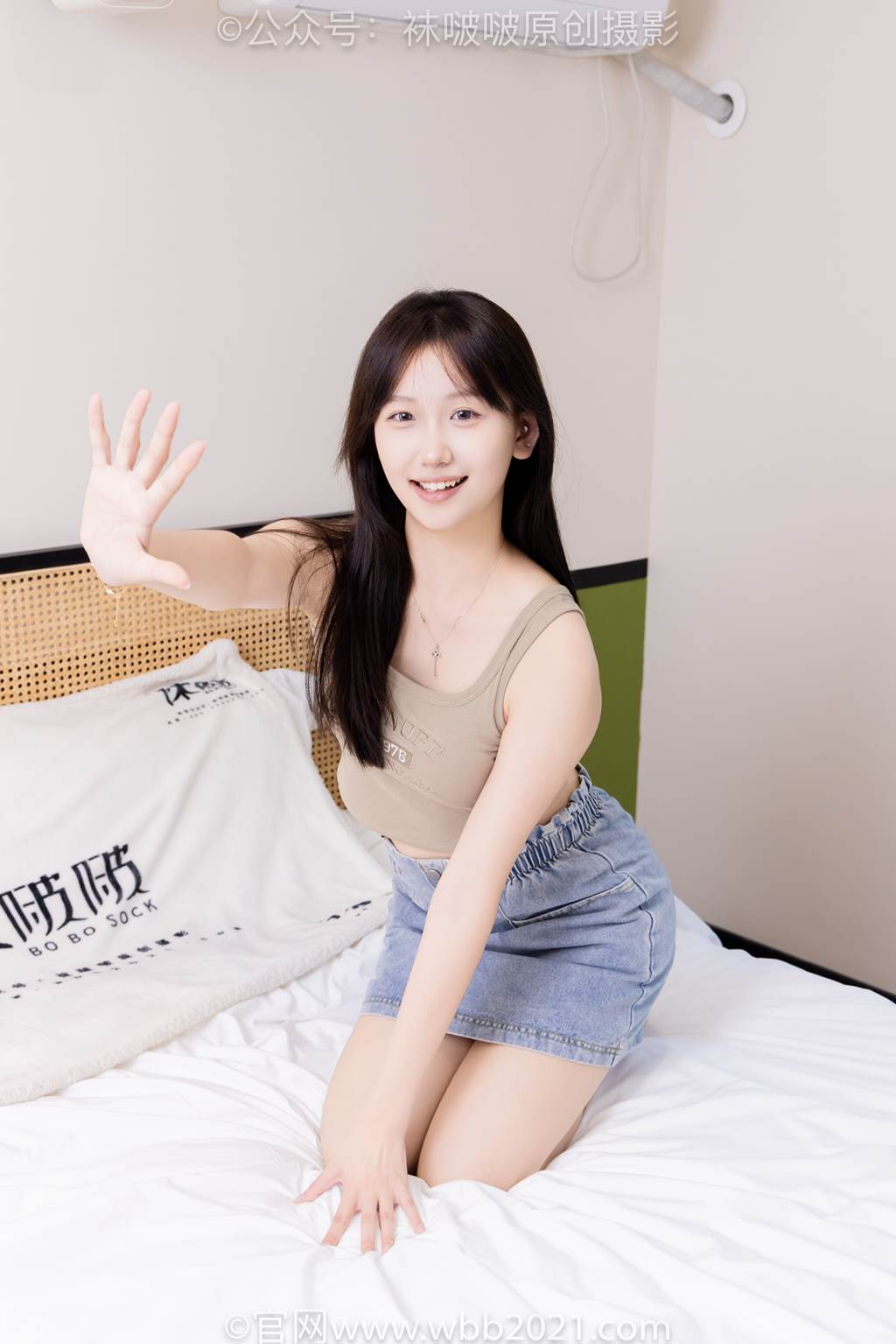 图片[63]-[BoBoSocks袜啵啵]NO.599 香菜-帆布鞋、白棉袜、薄肉丝[111P] – 速更版-美库