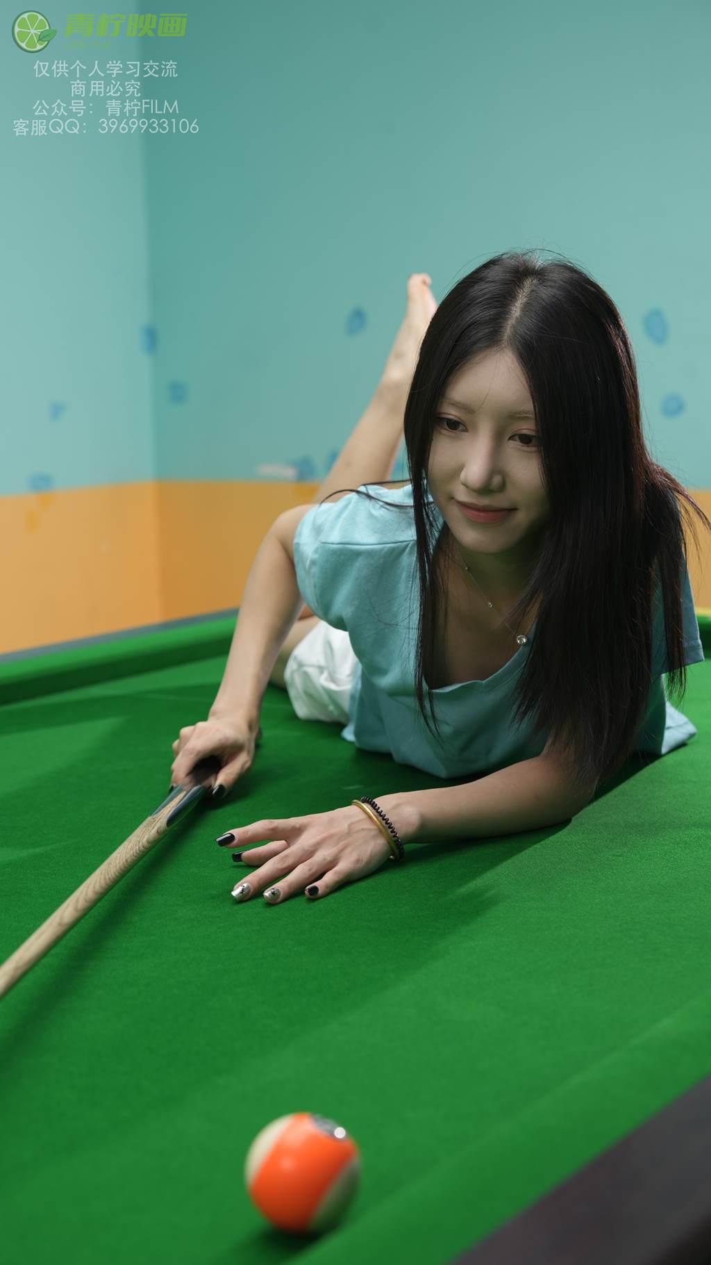 图片[80]-青柠映画 NO.016 – 芥末 打台球[198P] – 速更版-美库