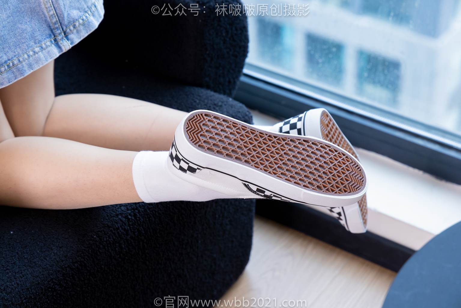 图片[111]-[BoBoSocks袜啵啵]NO.599 香菜-帆布鞋、白棉袜、薄肉丝[111P] – 速更版-美库