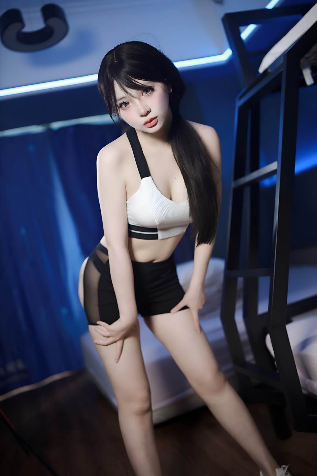 图片[25]-疯猫ss  – 运动风[25P] – 速更版-美库