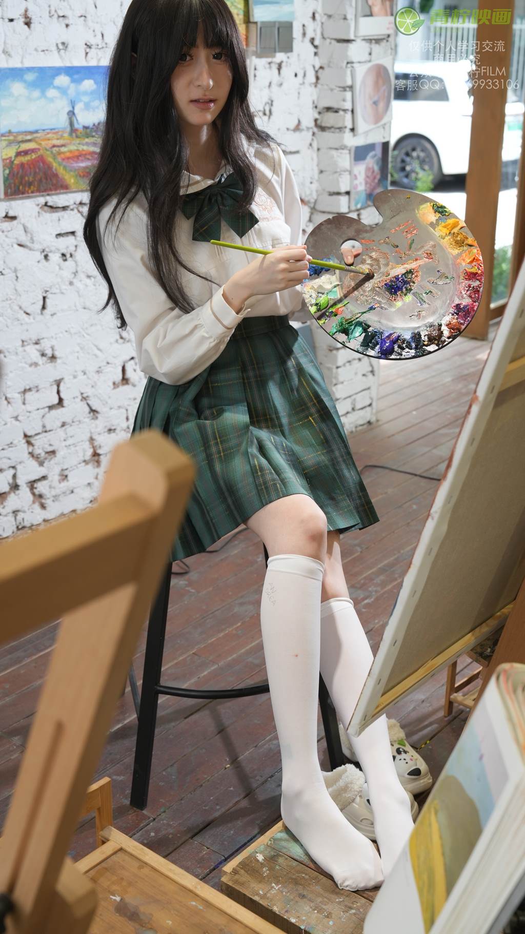 图片[14]-青柠映画 NO.029 – AN 画室JK[129P] – 速更版-美库