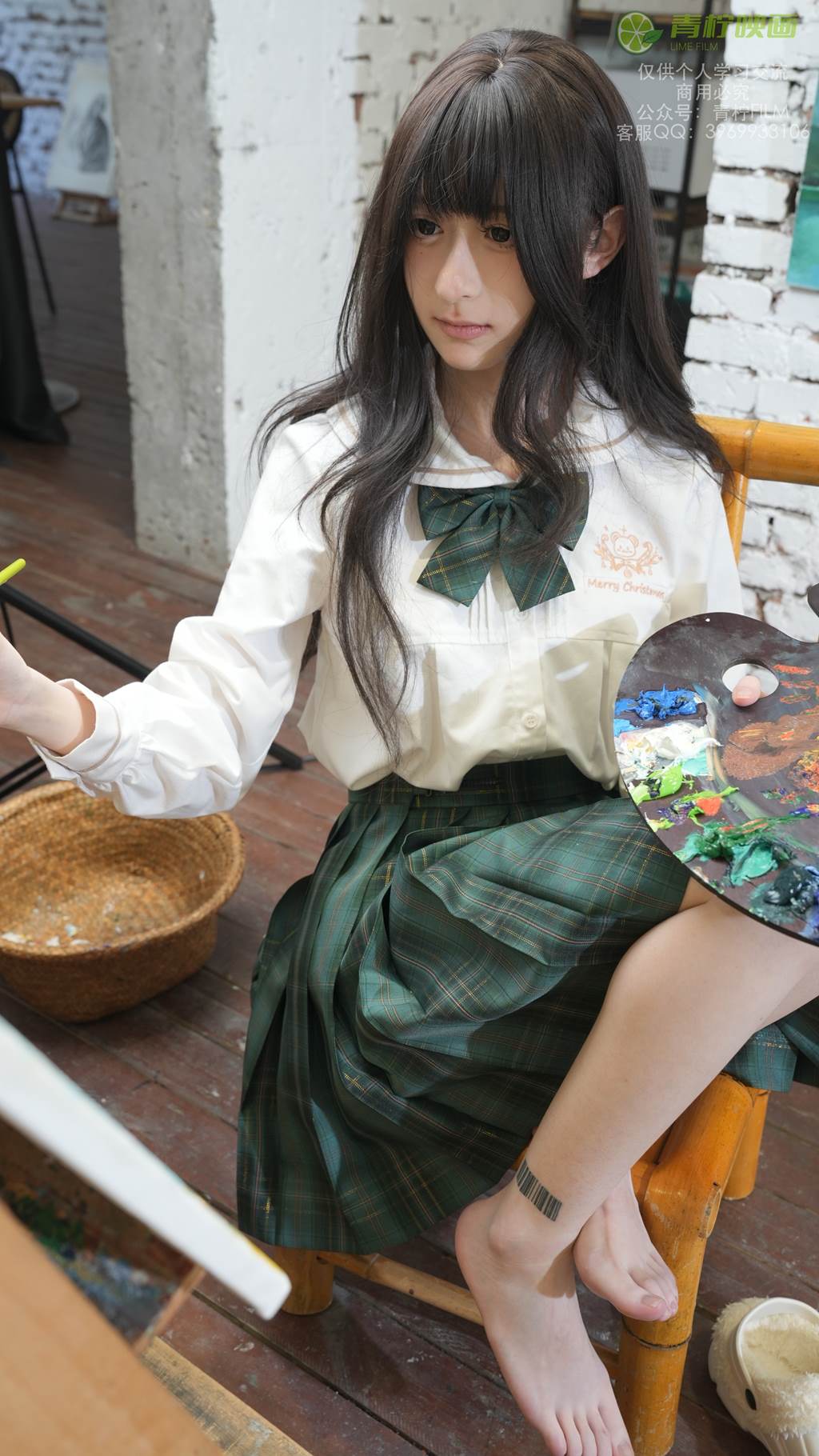 图片[16]-青柠映画 NO.029 – AN 画室JK[129P] – 速更版-美库