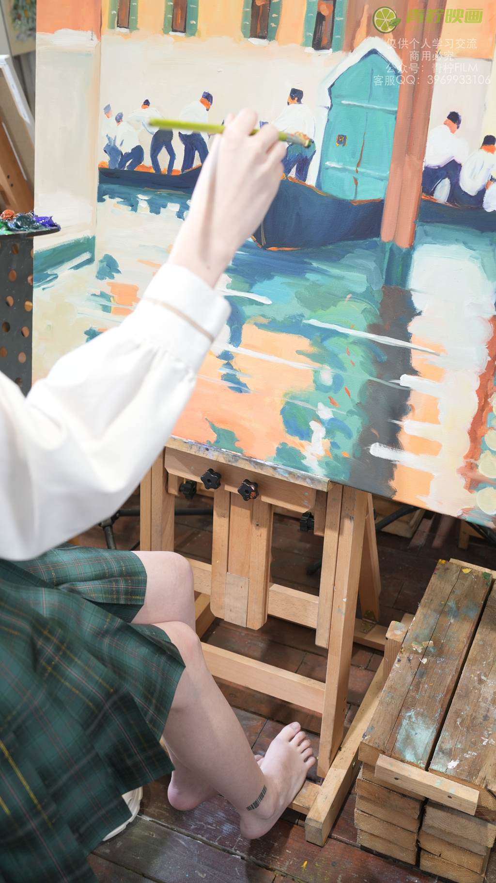 图片[20]-青柠映画 NO.029 – AN 画室JK[129P] – 速更版-美库