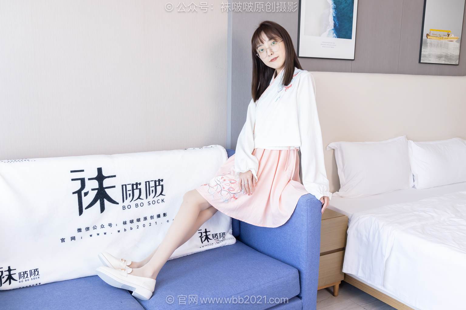 图片[11]-[BoBoSocks袜啵啵]NO.595 稚予-皮鞋、平底布鞋、薄肉丝、薄白丝[155P] – 速更版-美库