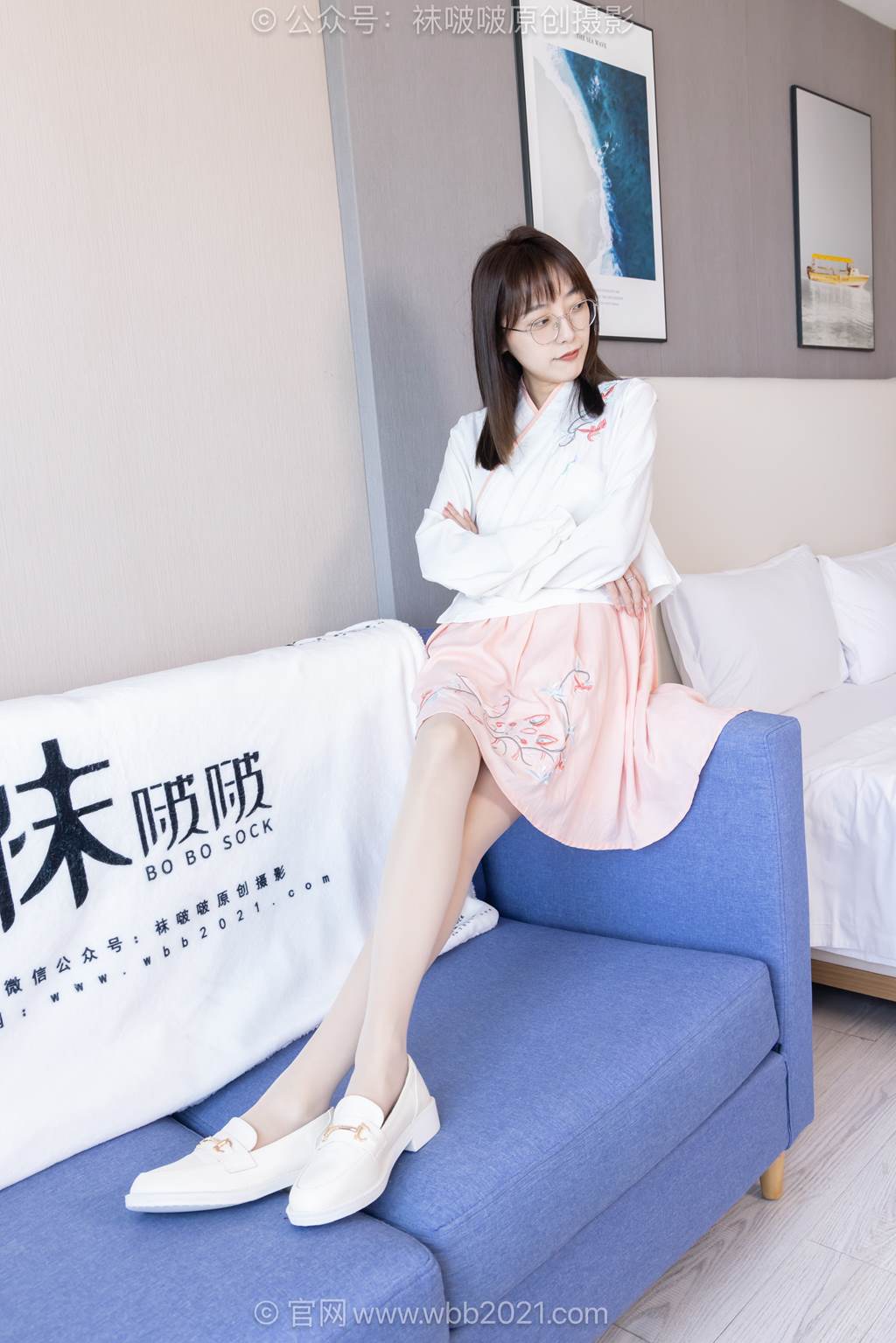 图片[14]-[BoBoSocks袜啵啵]NO.595 稚予-皮鞋、平底布鞋、薄肉丝、薄白丝[155P] – 速更版-美库