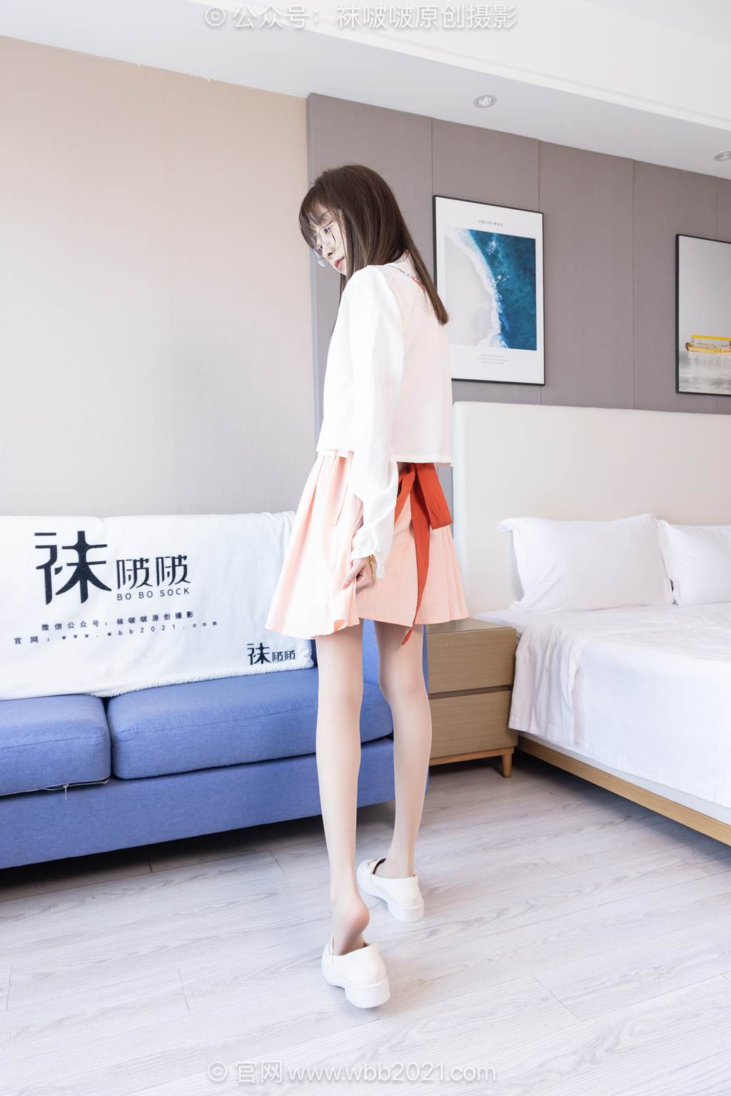 图片[27]-[BoBoSocks袜啵啵]NO.595 稚予-皮鞋、平底布鞋、薄肉丝、薄白丝[155P] – 速更版-美库