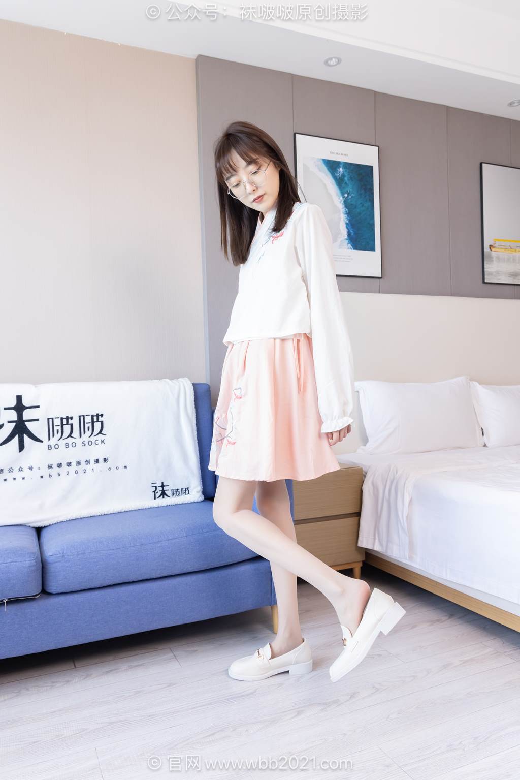 图片[28]-[BoBoSocks袜啵啵]NO.595 稚予-皮鞋、平底布鞋、薄肉丝、薄白丝[155P] – 速更版-美库