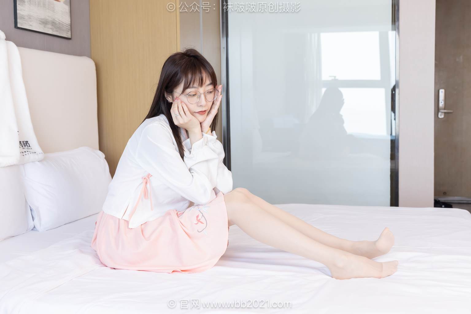 图片[56]-[BoBoSocks袜啵啵]NO.595 稚予-皮鞋、平底布鞋、薄肉丝、薄白丝[155P] – 速更版-美库