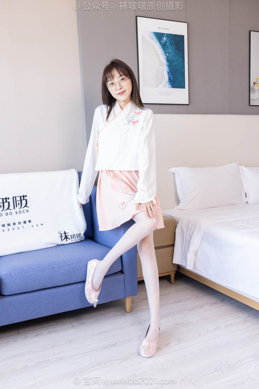 图片[66]-[BoBoSocks袜啵啵]NO.595 稚予-皮鞋、平底布鞋、薄肉丝、薄白丝[155P] – 速更版-美库