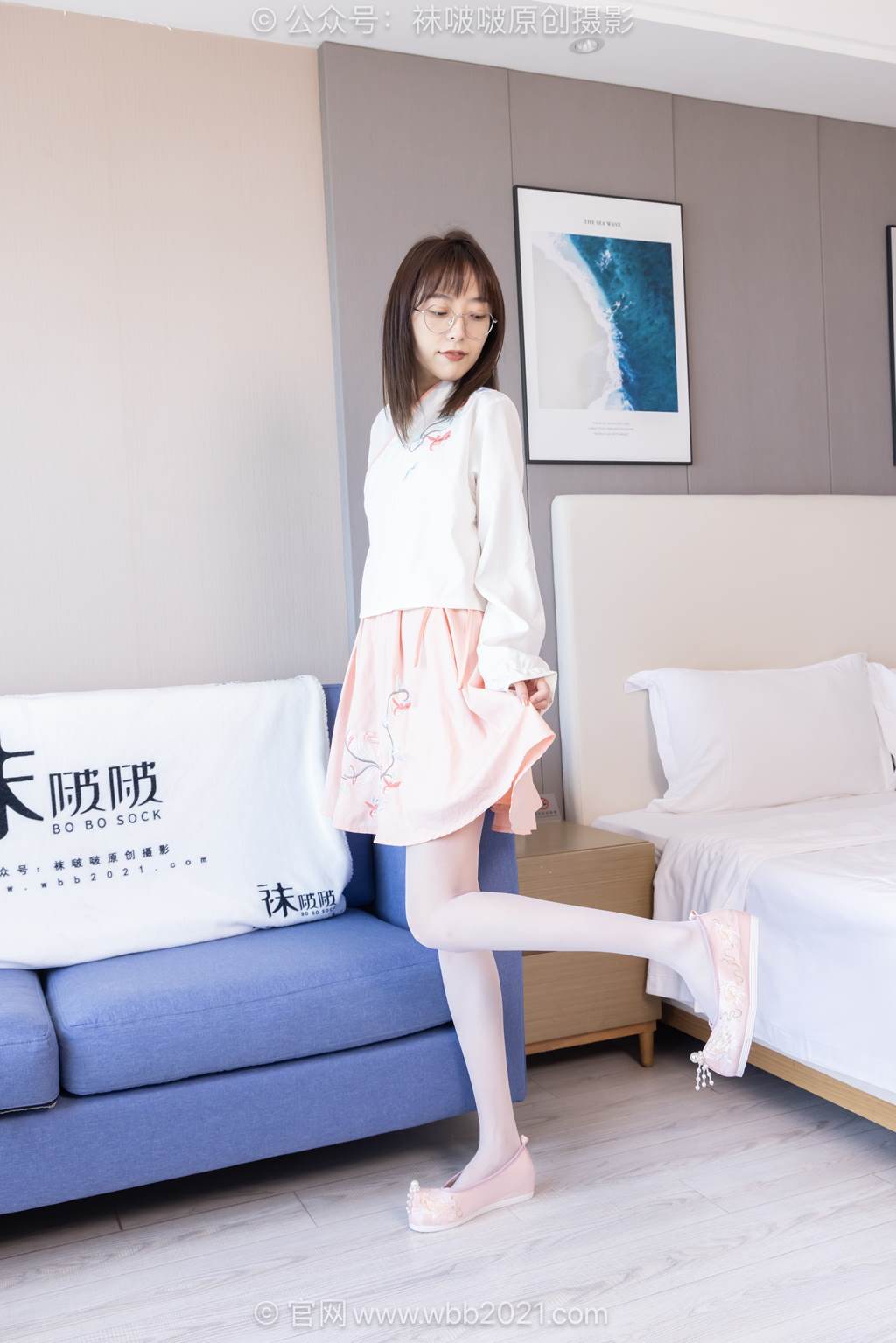 图片[69]-[BoBoSocks袜啵啵]NO.595 稚予-皮鞋、平底布鞋、薄肉丝、薄白丝[155P] – 速更版-美库