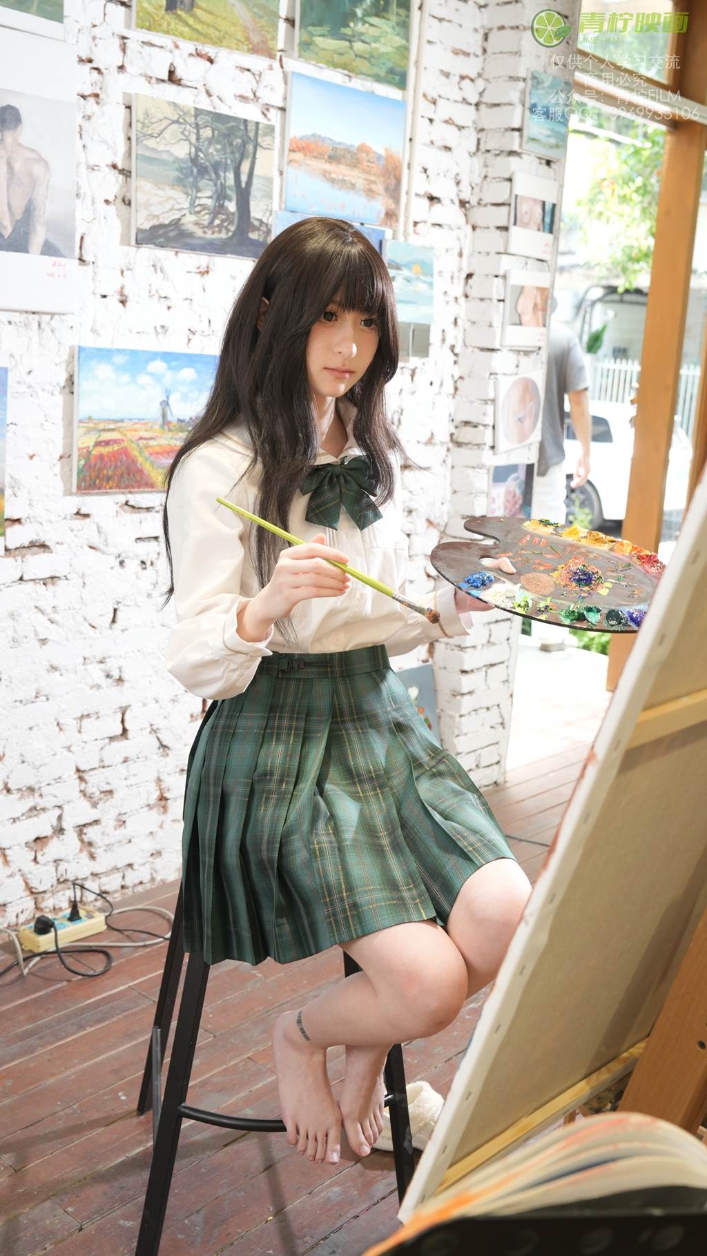 图片[121]-青柠映画 NO.029 – AN 画室JK[129P] – 速更版-美库