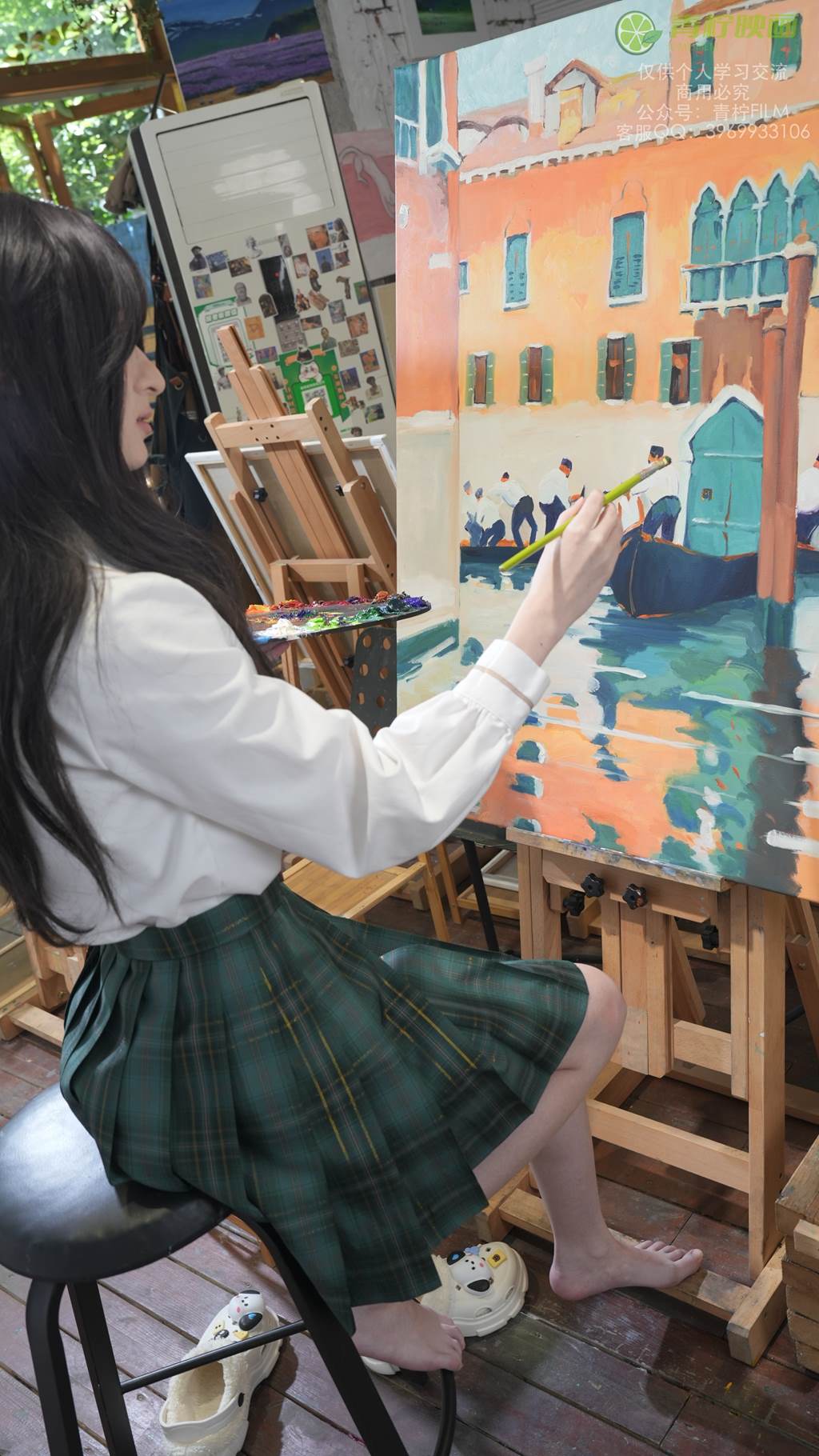 图片[123]-青柠映画 NO.029 – AN 画室JK[129P] – 速更版-美库