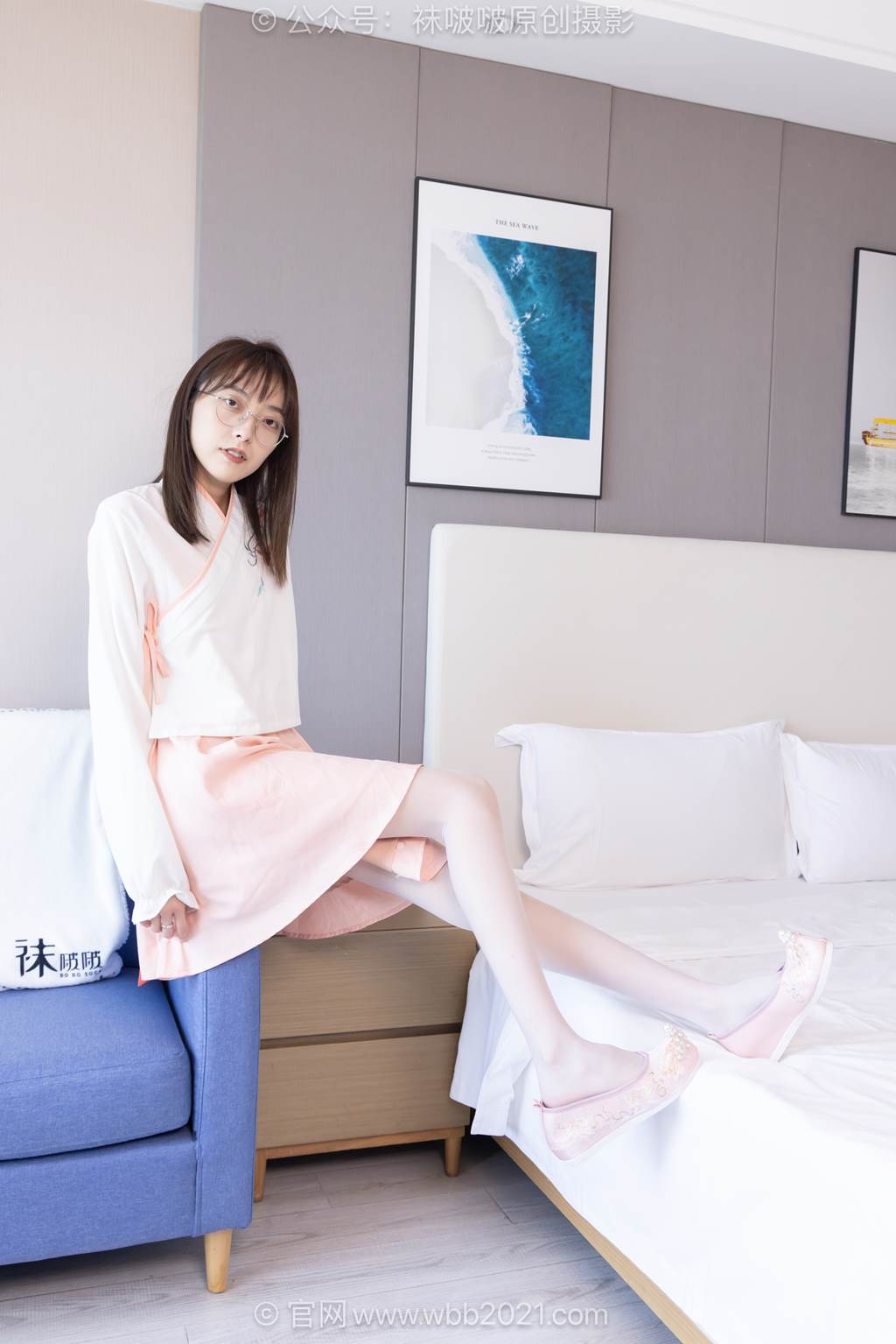 图片[88]-[BoBoSocks袜啵啵]NO.595 稚予-皮鞋、平底布鞋、薄肉丝、薄白丝[155P] – 速更版-美库