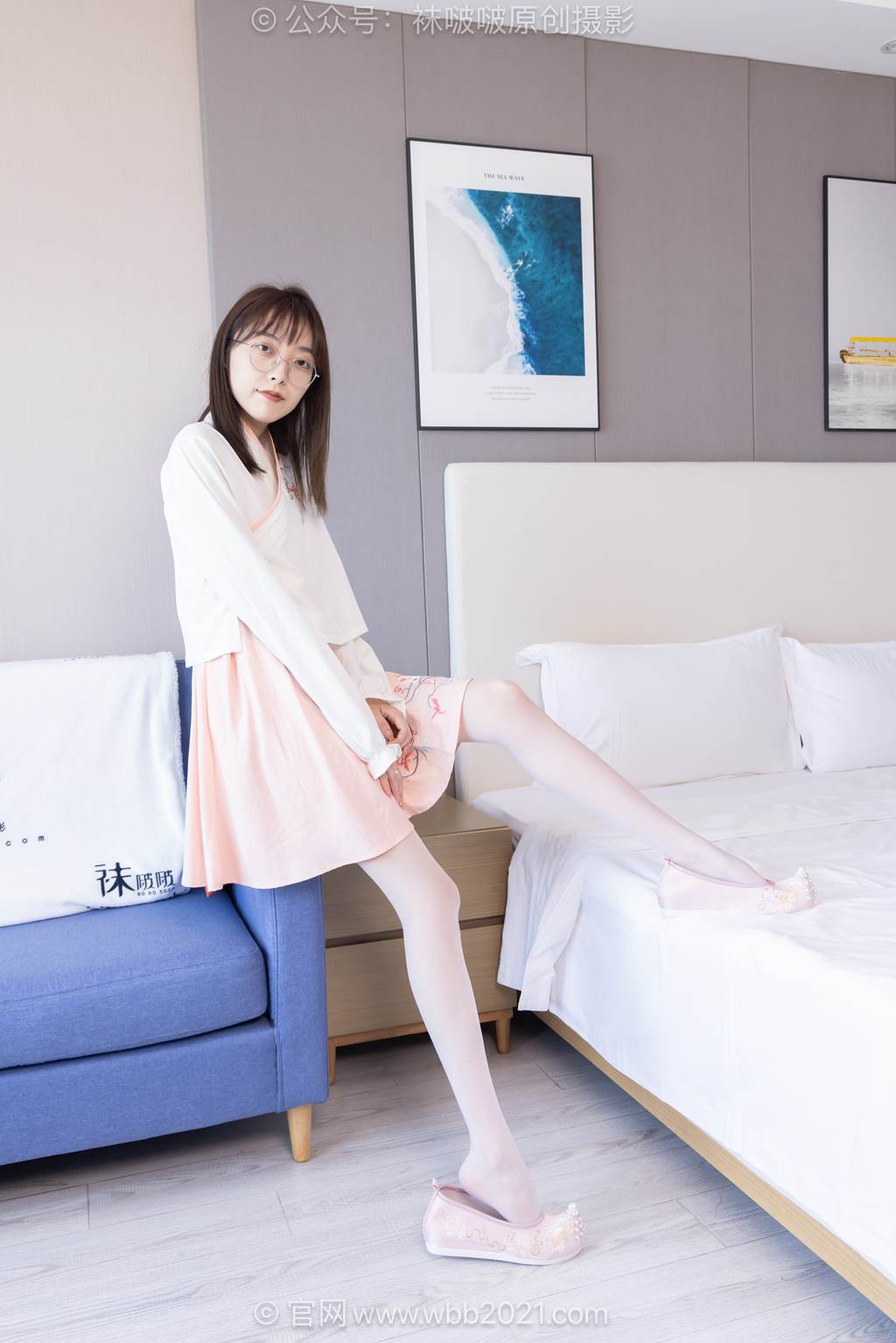 图片[91]-[BoBoSocks袜啵啵]NO.595 稚予-皮鞋、平底布鞋、薄肉丝、薄白丝[155P] – 速更版-美库