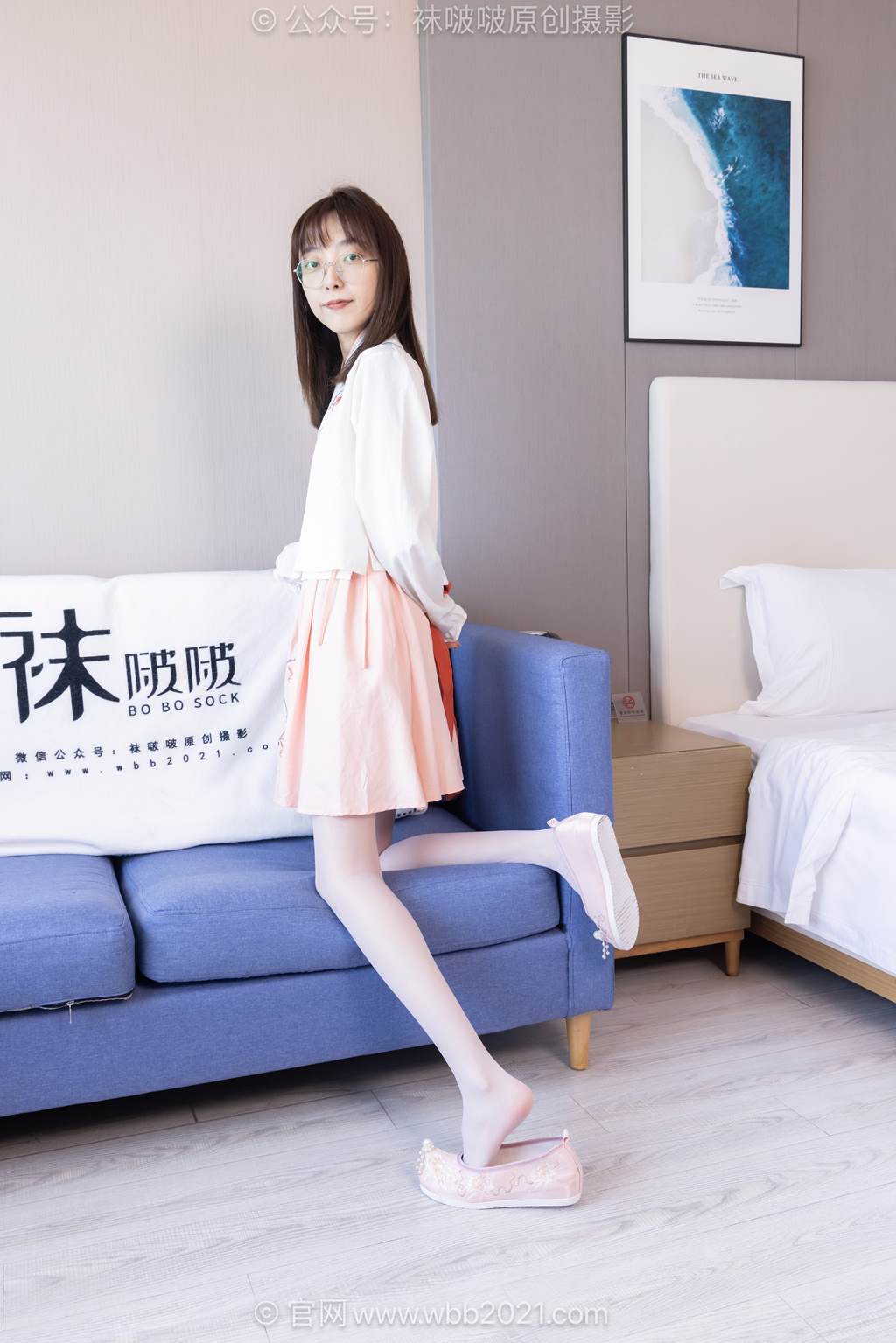 图片[96]-[BoBoSocks袜啵啵]NO.595 稚予-皮鞋、平底布鞋、薄肉丝、薄白丝[155P] – 速更版-美库