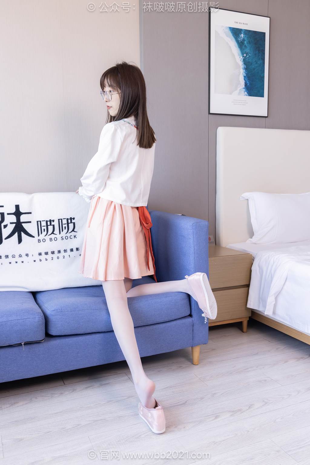 图片[98]-[BoBoSocks袜啵啵]NO.595 稚予-皮鞋、平底布鞋、薄肉丝、薄白丝[155P] – 速更版-美库