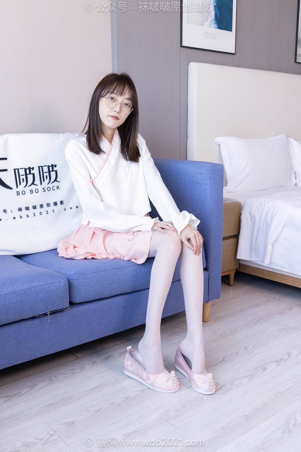 图片[104]-[BoBoSocks袜啵啵]NO.595 稚予-皮鞋、平底布鞋、薄肉丝、薄白丝[155P] – 速更版-美库