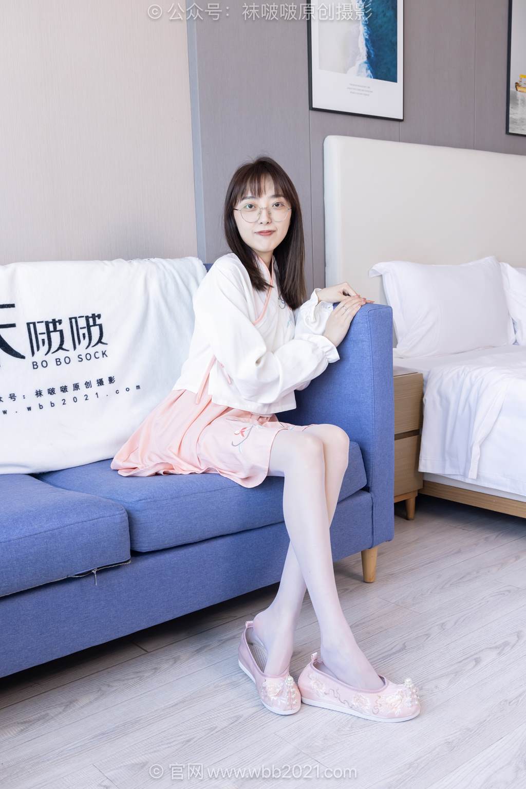 图片[106]-[BoBoSocks袜啵啵]NO.595 稚予-皮鞋、平底布鞋、薄肉丝、薄白丝[155P] – 速更版-美库