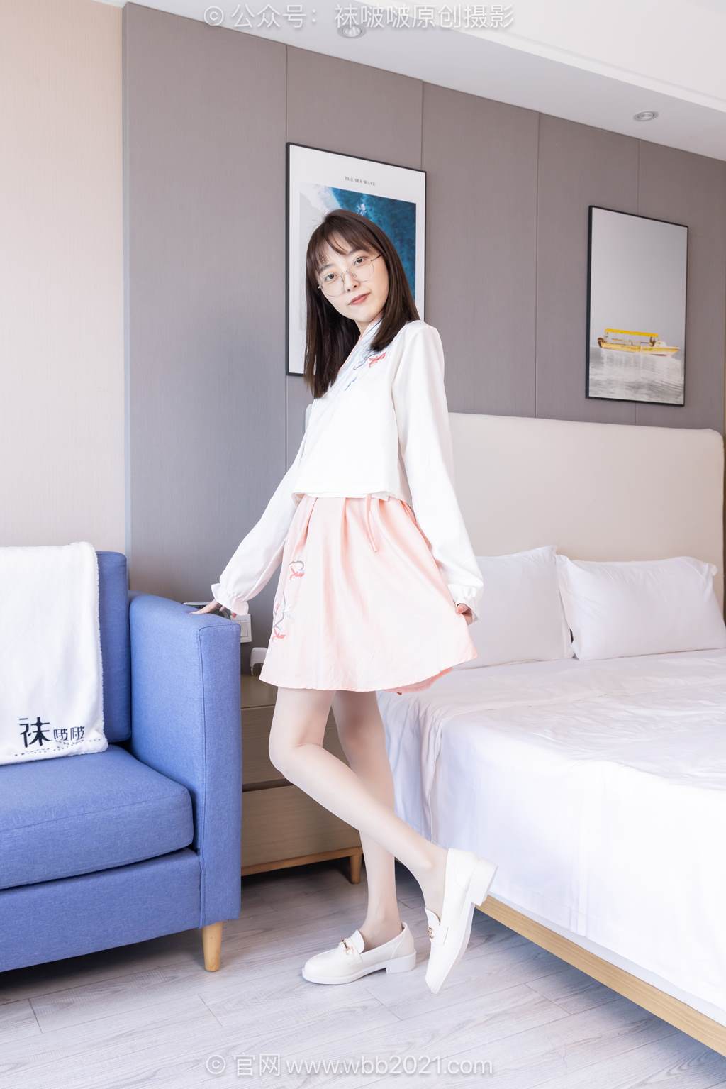 图片[148]-[BoBoSocks袜啵啵]NO.595 稚予-皮鞋、平底布鞋、薄肉丝、薄白丝[155P] – 速更版-美库