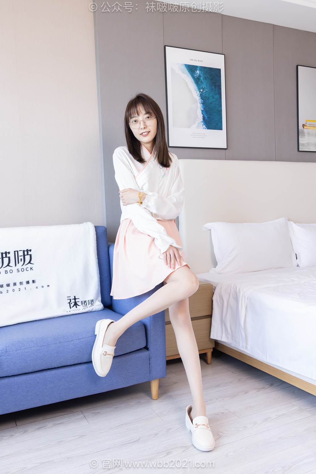 图片[153]-[BoBoSocks袜啵啵]NO.595 稚予-皮鞋、平底布鞋、薄肉丝、薄白丝[155P] – 速更版-美库