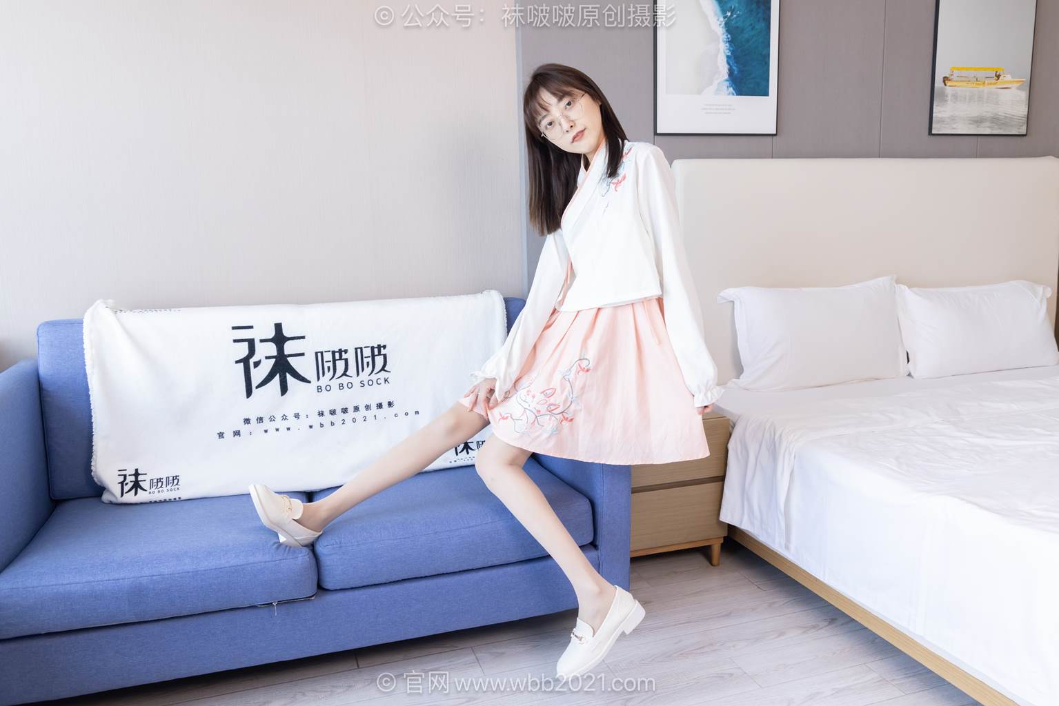 图片[156]-[BoBoSocks袜啵啵]NO.595 稚予-皮鞋、平底布鞋、薄肉丝、薄白丝[155P] – 速更版-美库