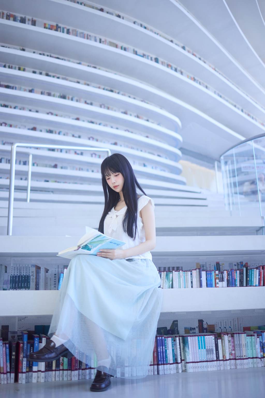图片[10]-Shika小鹿鹿 – 图书馆[16P] – 速更版-美库