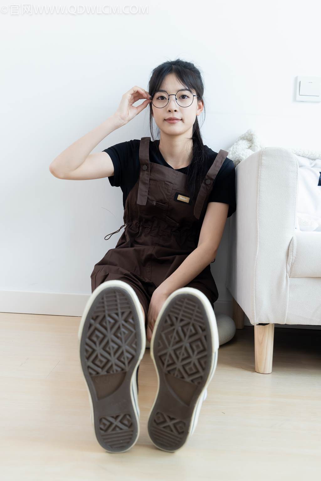 图片[25]-物恋传媒 NO.2483 茯苓-帆布鞋、白棉袜、薄肉丝[171P] – 速更版-美库