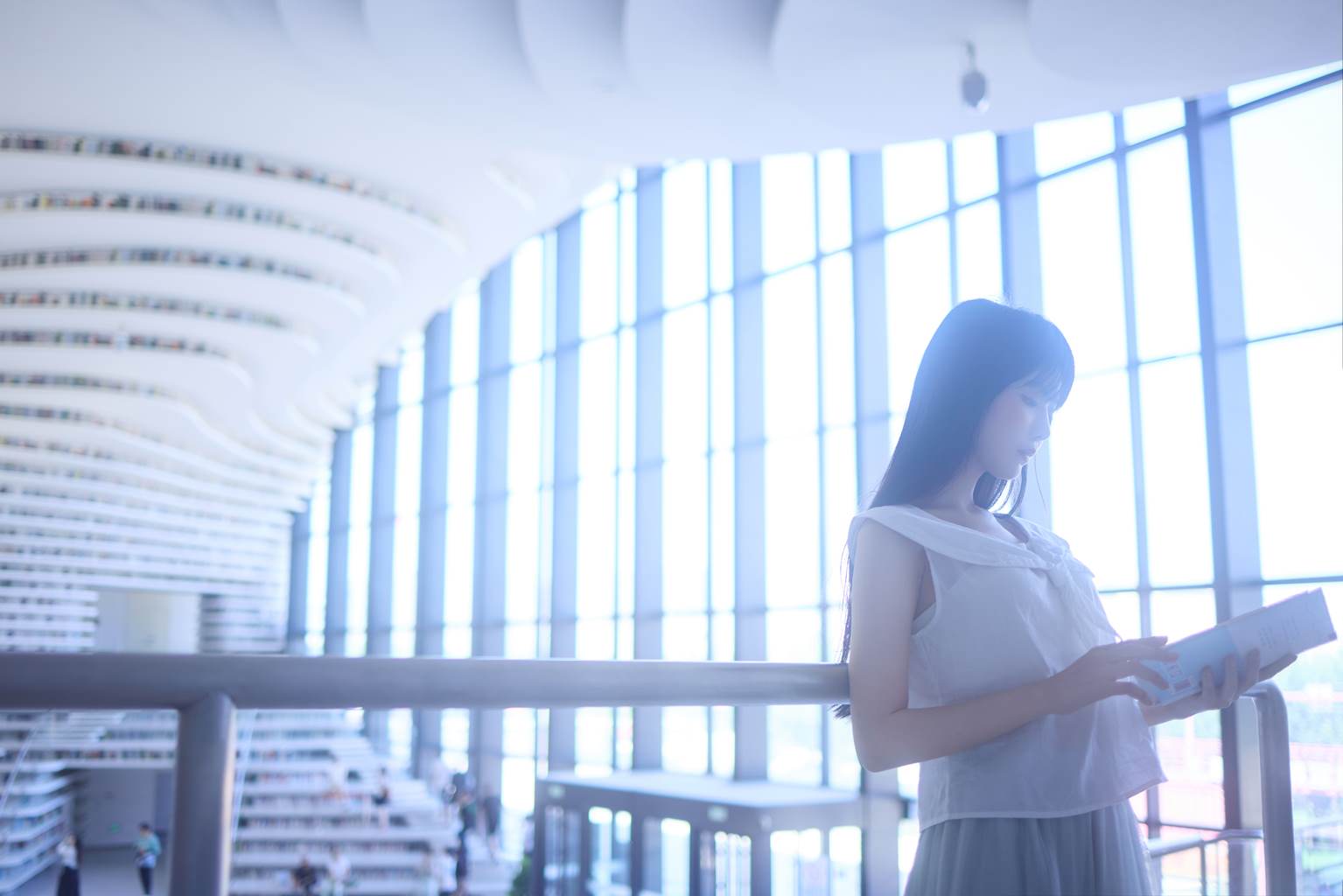 图片[16]-Shika小鹿鹿 – 图书馆[16P] – 速更版-美库