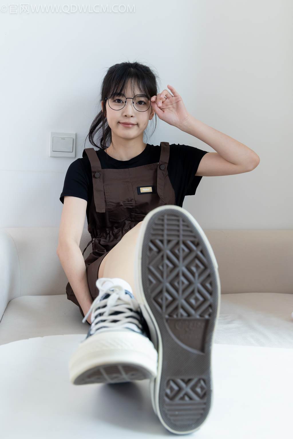 图片[160]-物恋传媒 NO.2483 茯苓-帆布鞋、白棉袜、薄肉丝[171P] – 速更版-美库