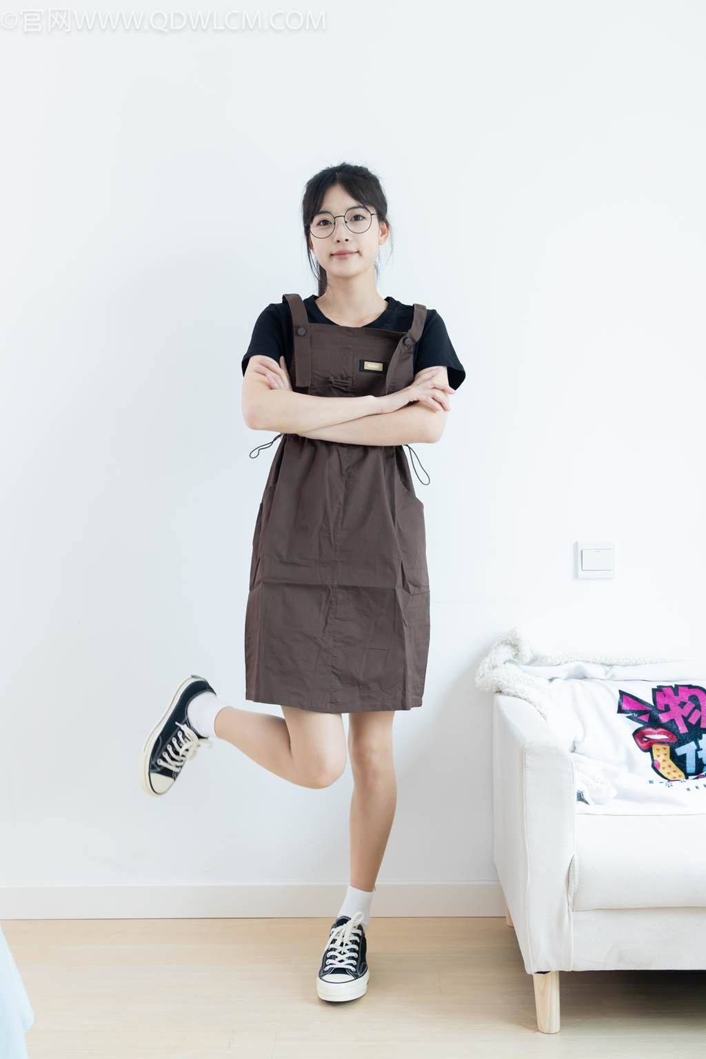 图片[171]-物恋传媒 NO.2483 茯苓-帆布鞋、白棉袜、薄肉丝[171P] – 速更版-美库