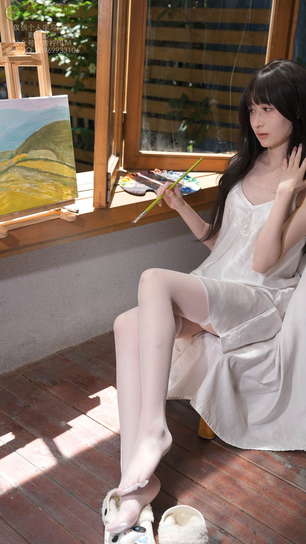 图片[11]-青柠映画 NO.030 – AN 画室睡衣[136P] – 速更版-美库