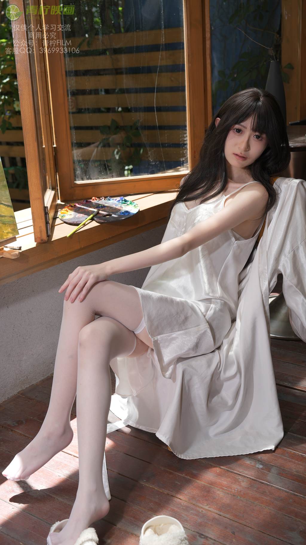 图片[18]-青柠映画 NO.030 – AN 画室睡衣[136P] – 速更版-美库