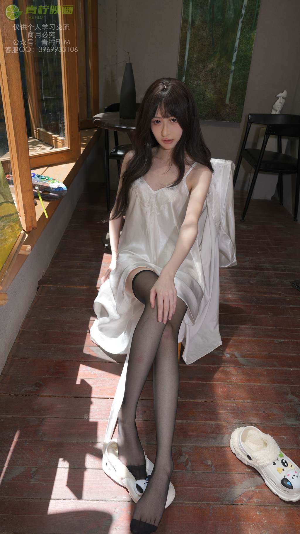 图片[25]-青柠映画 NO.030 – AN 画室睡衣[136P] – 速更版-美库