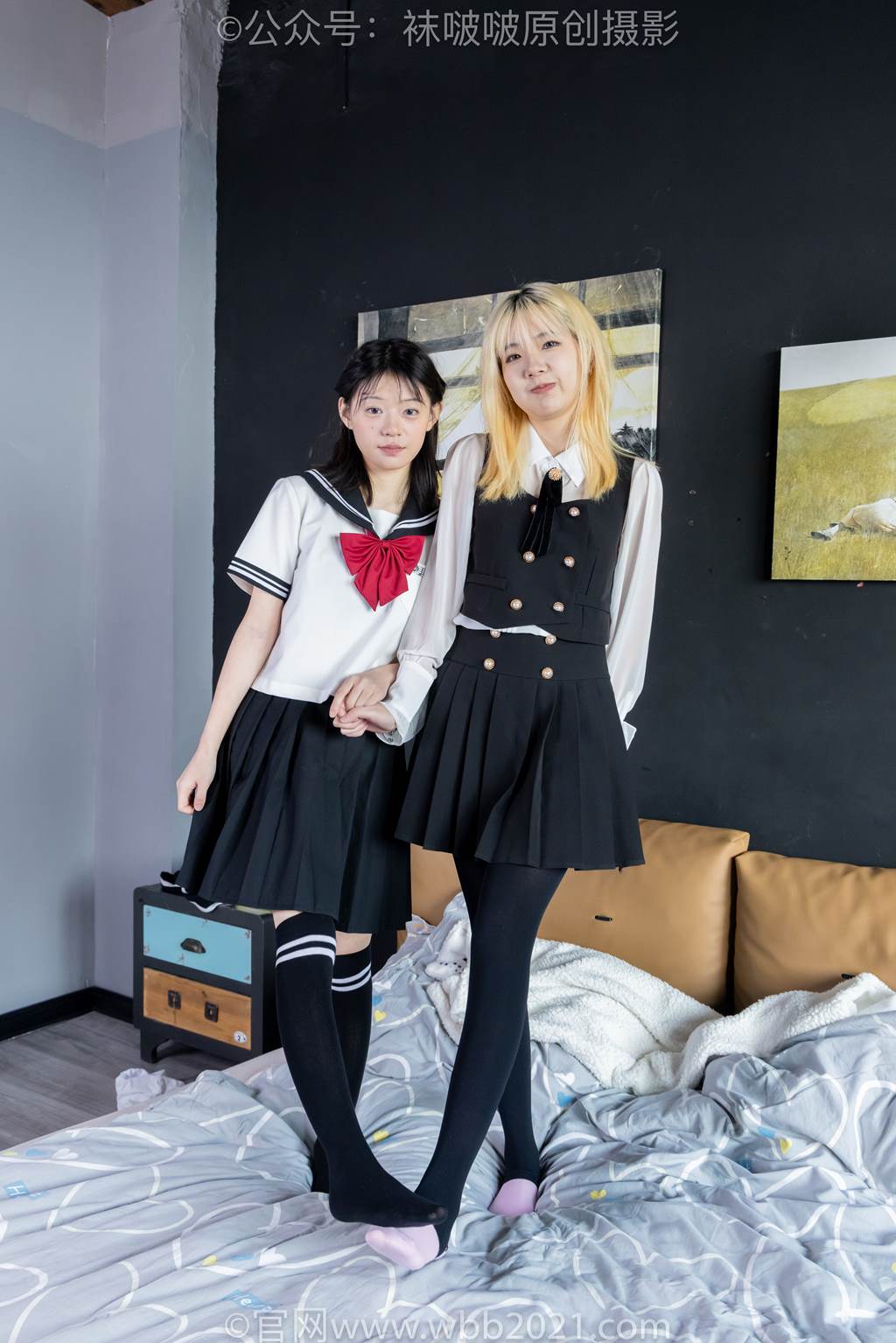 图片[21]-[BoBoSocks袜啵啵]NO.600 小甜豆&糯米-皮鞋、马丁靴、小熊拖鞋、过膝棉袜[130P] – 速更版-美库