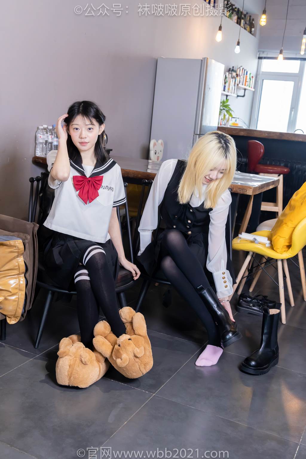 图片[25]-[BoBoSocks袜啵啵]NO.600 小甜豆&糯米-皮鞋、马丁靴、小熊拖鞋、过膝棉袜[130P] – 速更版-美库