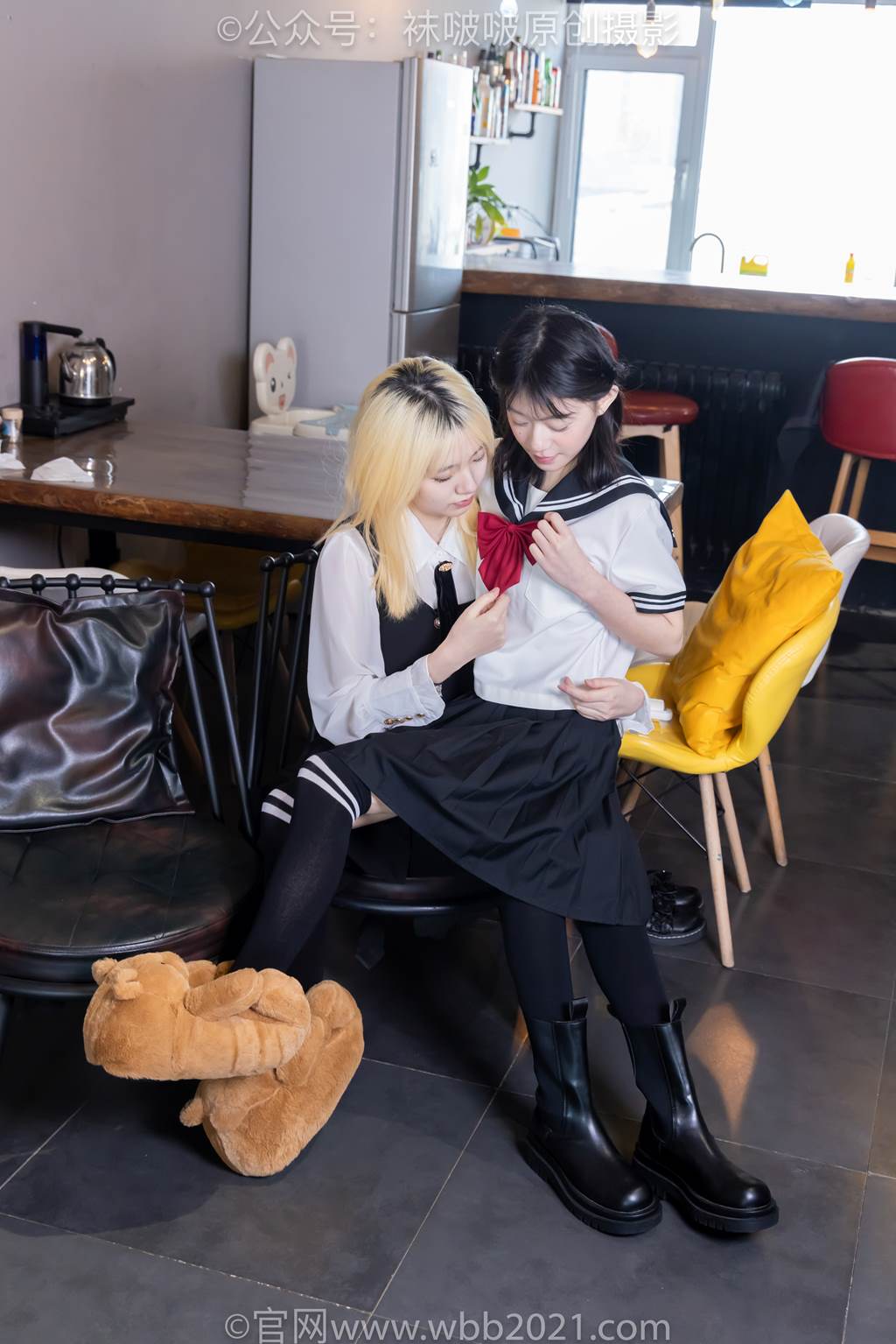 图片[52]-[BoBoSocks袜啵啵]NO.600 小甜豆&糯米-皮鞋、马丁靴、小熊拖鞋、过膝棉袜[130P] – 速更版-美库
