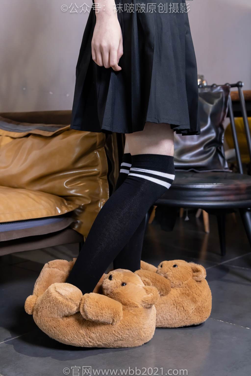 图片[77]-[BoBoSocks袜啵啵]NO.600 小甜豆&糯米-皮鞋、马丁靴、小熊拖鞋、过膝棉袜[130P] – 速更版-美库