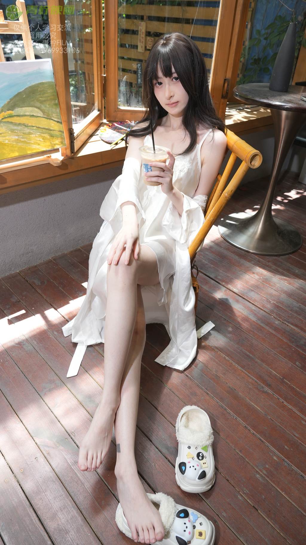 图片[131]-青柠映画 NO.030 – AN 画室睡衣[136P] – 速更版-美库