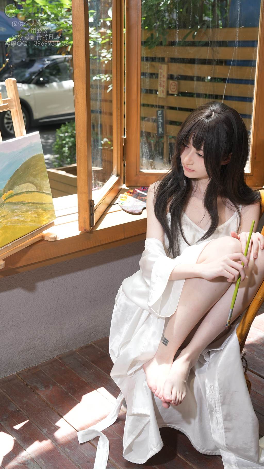 图片[134]-青柠映画 NO.030 – AN 画室睡衣[136P] – 速更版-美库