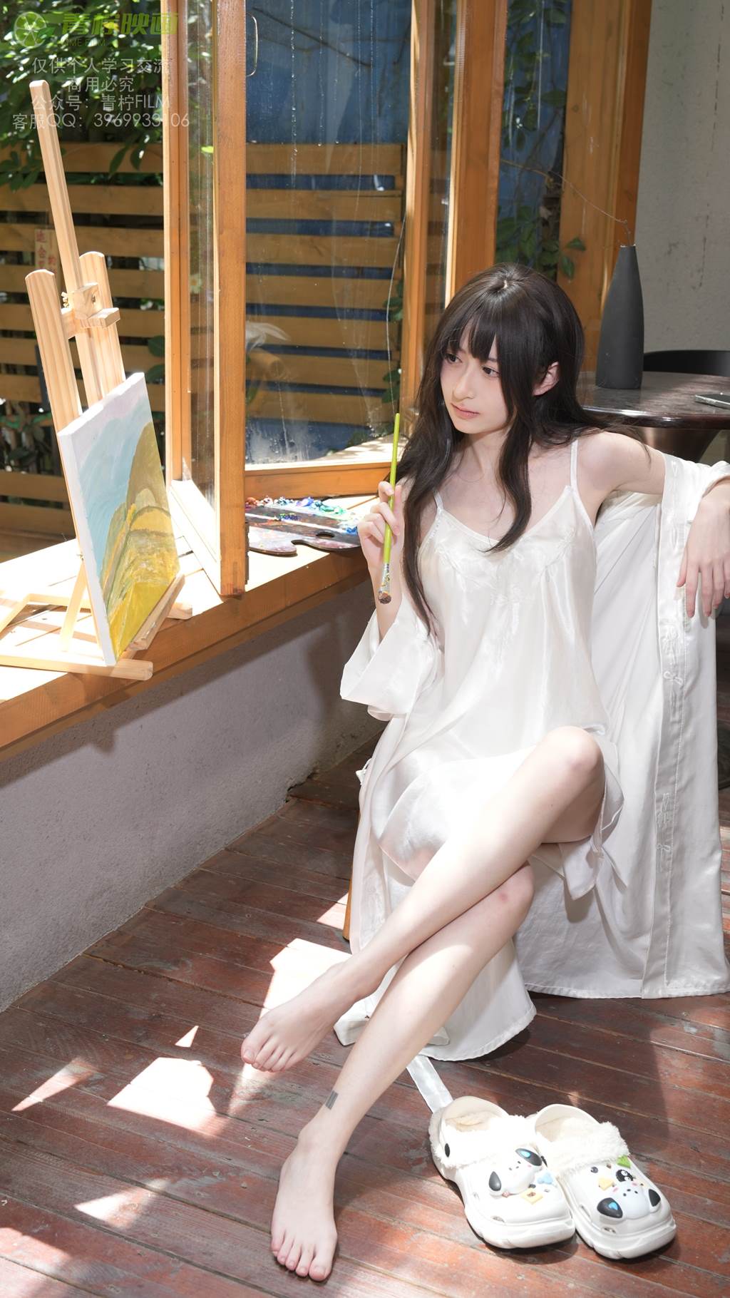 图片[136]-青柠映画 NO.030 – AN 画室睡衣[136P] – 速更版-美库