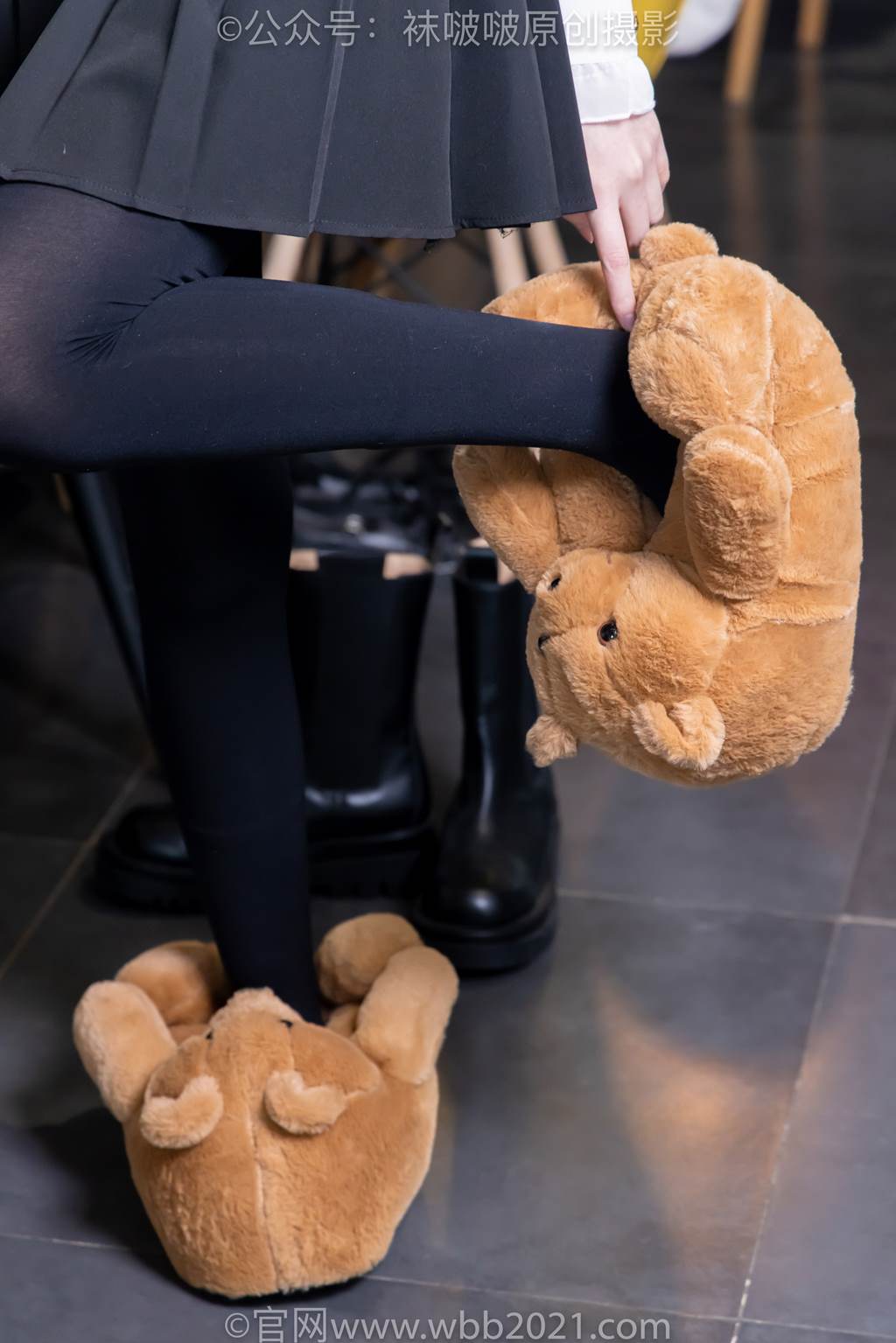 图片[111]-[BoBoSocks袜啵啵]NO.600 小甜豆&糯米-皮鞋、马丁靴、小熊拖鞋、过膝棉袜[130P] – 速更版-美库