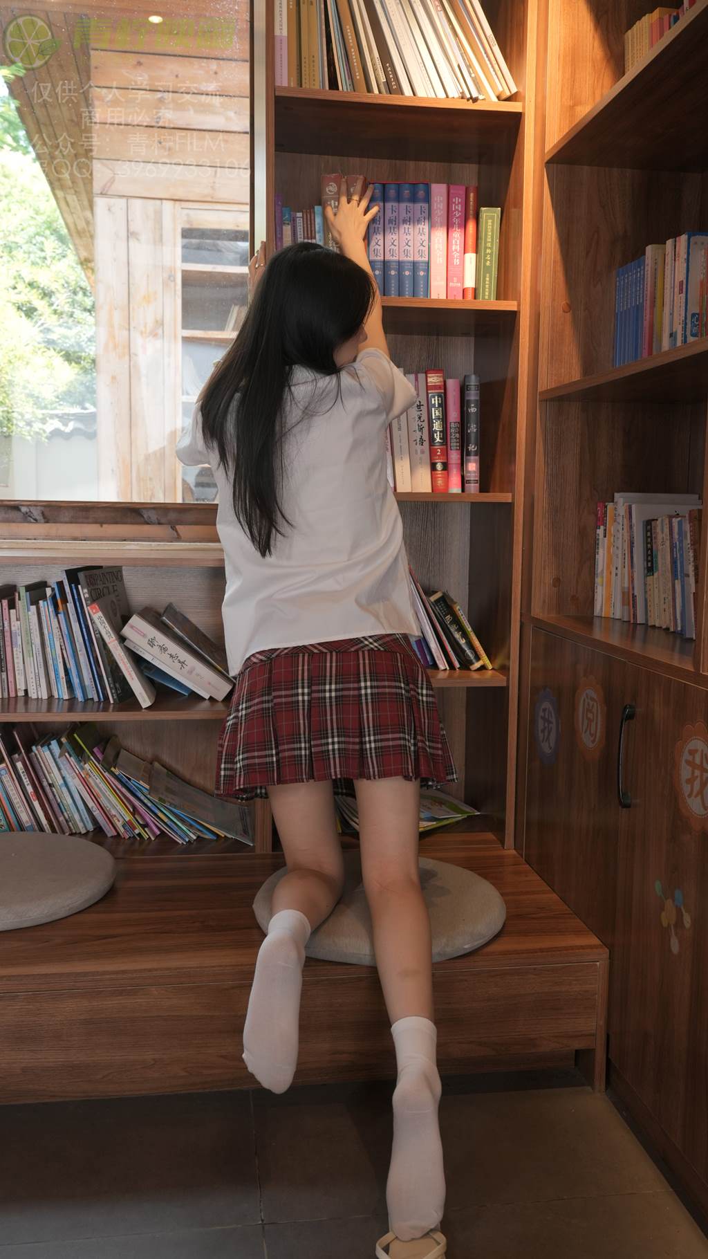 图片[47]-青柠映画 NO.033 – 阿慌 JK书吧[111P] – 速更版-美库