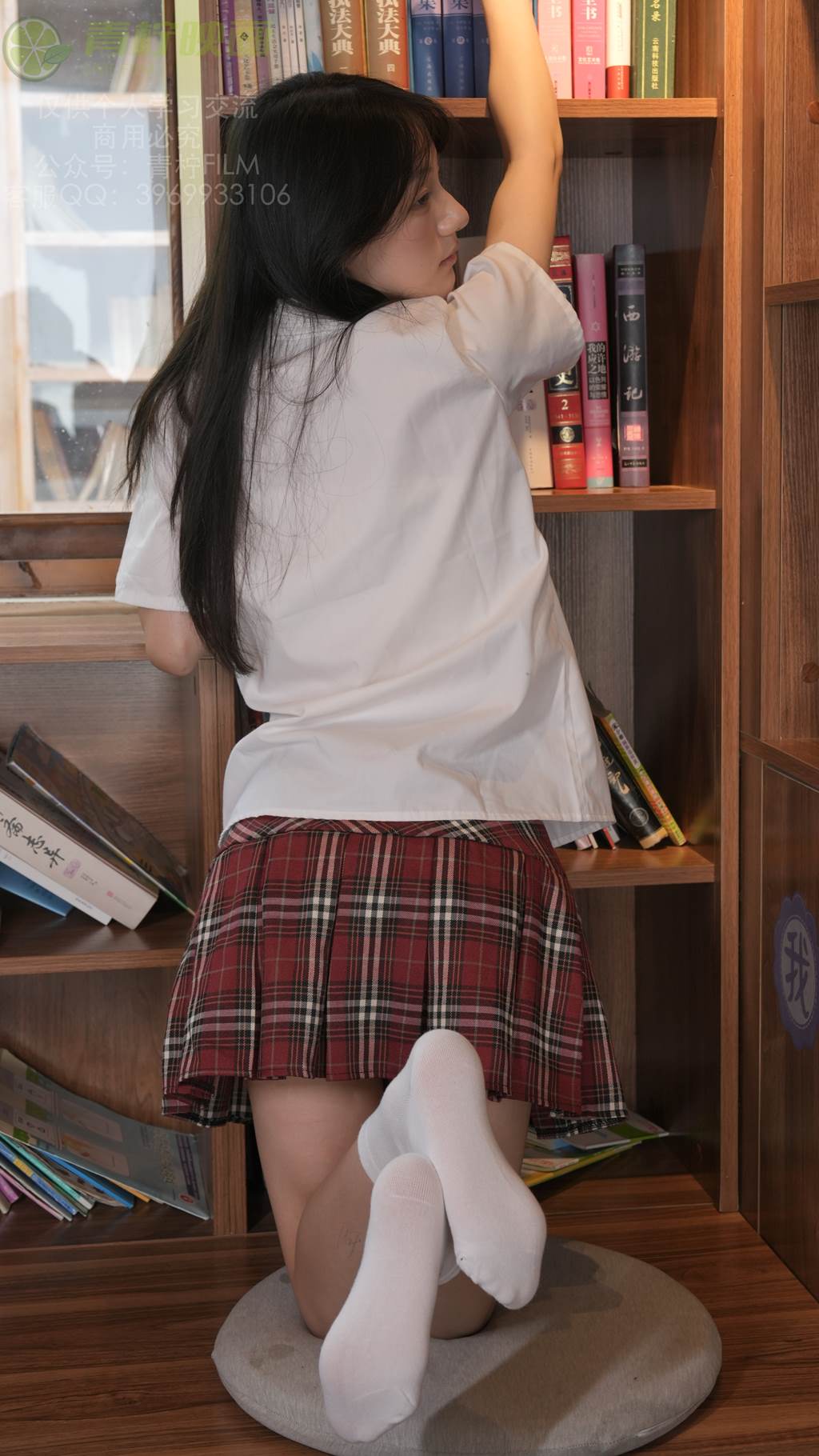 图片[57]-青柠映画 NO.033 – 阿慌 JK书吧[111P] – 速更版-美库